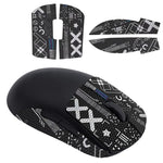 HASTHIP® Cinta Antideslizante para Ratón G Pro Wireless,Adhesivo de Alta Calidad,Resistente al Sudor Diseño 3D Texturizado de 0.5mm Funda Agarre Antideslizante y Duradera para Juegos