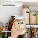 HASTHIP Jar Opener for Seniors with Stainless Steel Teeth for Arthritis | Under Cabinet Mount