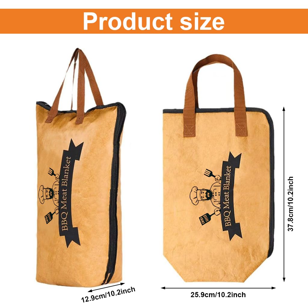 HASTHIP BBQ Meat Insulation Bag for Barbecue and Grilled Foods 15x21 in featuring 4 Layer Thermal Design
