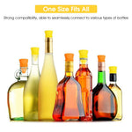 HASTHIP Fly Trap Kit for Indoor and Kitchen featuring Bottle Stopper Design | 4Pcs Reusable Eco Trap
