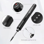 HASTHIP® Cordless Soldering Iron Pen Kit, 3 Adjustable Temperature