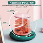 HASTHIP® Mug Warmer Milk Warmer with LCD Digital Display, Coffee Warmer for Home and Office Use, Ideal for 15-45 Year Olds in India, Keeps Your Beverage Warm