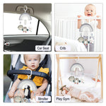 HASTHIP® Móvil para cuna y asiento de coche para bebés.