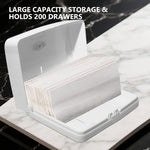 HASTHIP Paper Towel Dispenser for Bathroom and Kitchen with Lock and Large Capacity | ABS Wall Mounted Waterproof Tissue Box