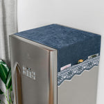 HASTHIP Fridge Cover for Top Single Door with Side Pockets 50x130cm PVC Dust Proof | Decorative Kitchen Organizer