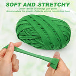 HASTHIP® 2pcs Gardening Cloth Ties98.4Ft Per One Cloth Ties Stretchy Fiber Acrylic Fiber Ties Temporary Ties Gardening Fabric Ties for Climbing Plants, Bundling