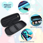 HASTHIP Pencil Case for Students with 3D Pinchable Dinosaur Design and 24×11×4.5 cm Capacity | EVA Stationery Bag