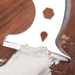 HASTHIP® Putty Knife Set (4 Pack, 5", 4", 3", 1.5") & 13-in-1 Multi-Purpose Scraper, Stainless Steel Tools for Drywall, Plaster, Decals, Wallpaper, Crafts, DIY, Scrapbooking, Planners