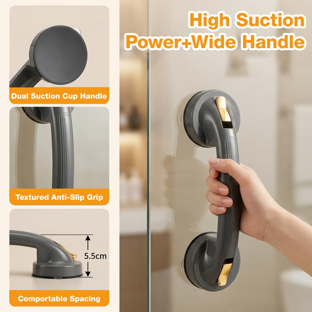 HASTHIP Suction Cup Handle for Glass