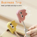 HASTHIP Toothbrush Cover Case for Travel and Home with Dustproof Secure Fit | 3 pcs Multicolor Plastic Protector