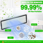 HASTHIP Compatible Accessories for Dreame D10s Plus Vacuum Cleaner with 10pcs Set | Includes Main Brush Side Brushes Mops and Filters