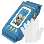 HASTHIP® 20 pair Pet Glove Wipes for Dogs