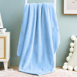 Set of 2Pcs Bath Towel Set Bath Towel & Towel Ultra Soft Coral Velvet 55 Inches Bath Towel and 29 Inches Towel Set Skin Friendly Gift Packing Baby Shower Gift