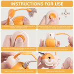 HASTHIP® Cat Toy, Smart Obstacle Avoidance Interactive Cat for Indoor Cat, 2-