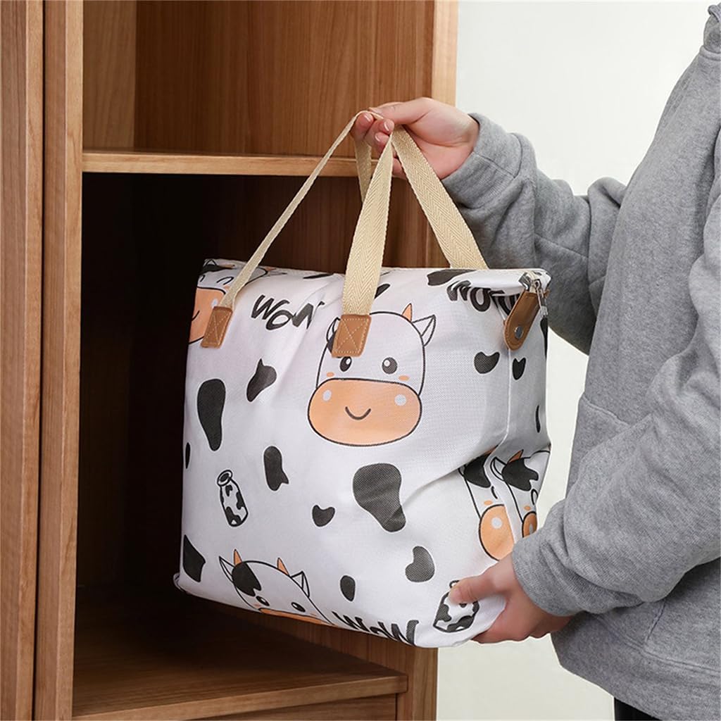 HASTHIP Underbed Storage Bags for Clothes and Blankets with Reinforced Handles | 4 Sizes 45x52cm–70x82cm