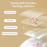 HASTHIP PVC Trim Tape for Kitchen and Bathroom Sealing 3m x 4.2cm | Decorative Waterproof Strip