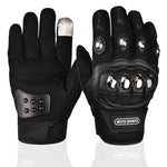 HASTHIP Full Finger Bike Gloves for Men & Women with Touch Screen and Hard Knuckle Protection