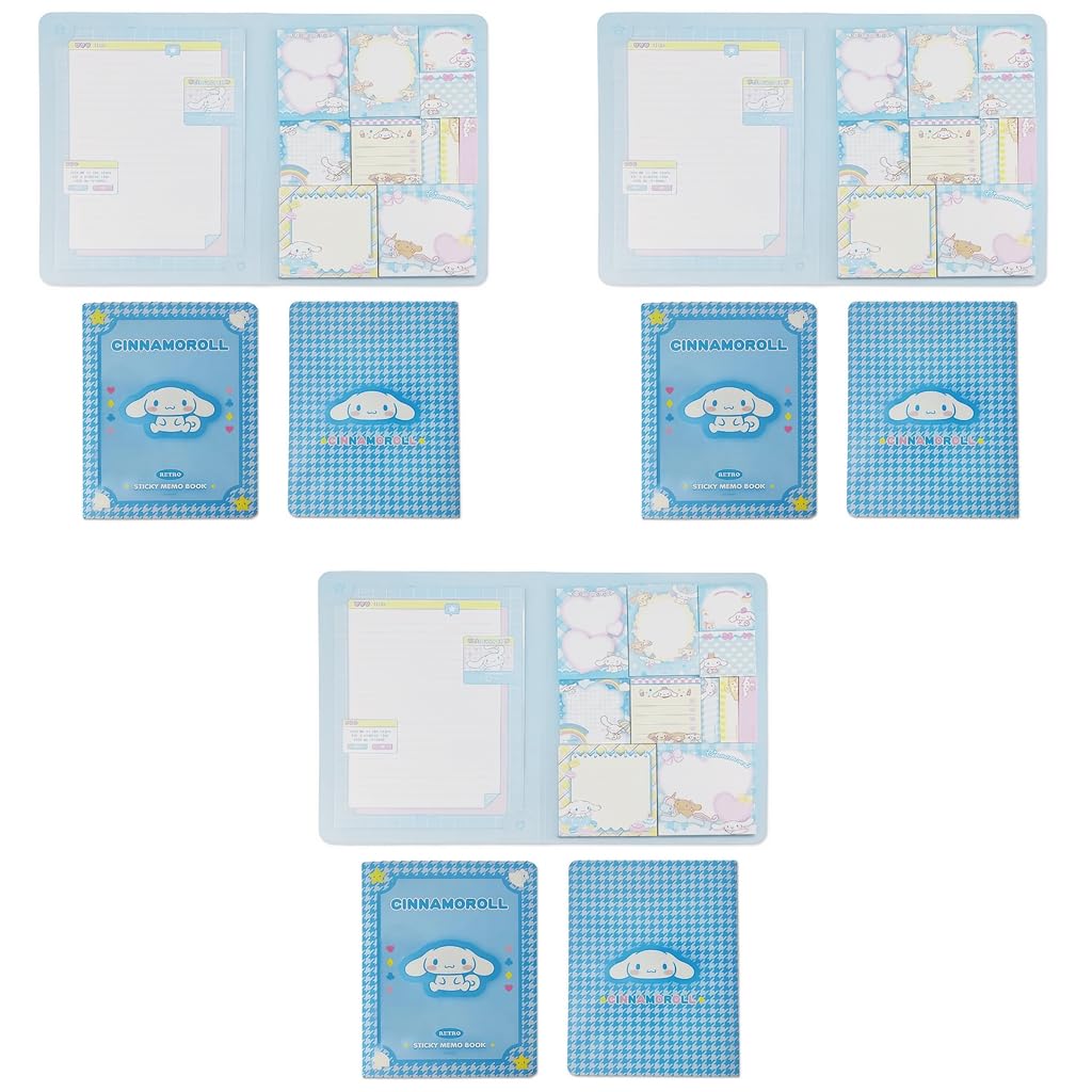 HASTHIP Sticky Notes Set for School and Office featuring 330 Sheets and 8 Kawaii Packs