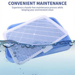 HASTHIP Dog Toilet for Small and Medium Dogs featuring Removable Mesh Grate 65 x 50 cm | Easy Cleanup