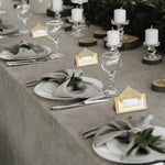 HASTHIP Place Cards for Wedding and Banquet Table Settings featuring 50 Foldable Gold Holders