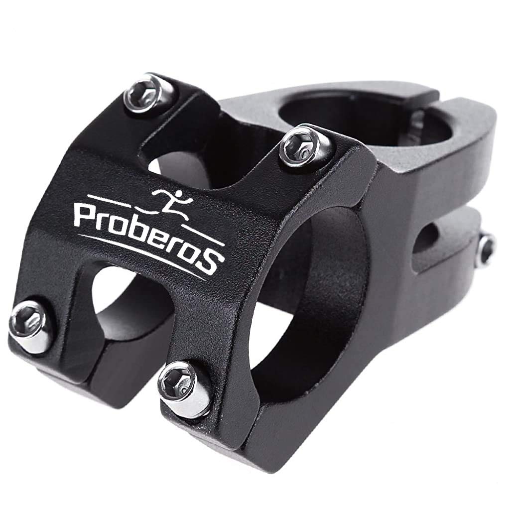 Proberos Aluminum Alloy Cycling Bicycle Bike MTB Handlebar Stem High-Strength Handlebar Stem Fit for Most Mountain Bike Road Bike MTB BMX Track