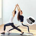 Proberos 2 Pairs Cotton Yoga Socks Sport Fitness Half Toe Ankle Grip Gym No-Slip Socks for Pilates, Barre, Ballet, Barefoot Workout (Black/Gray)