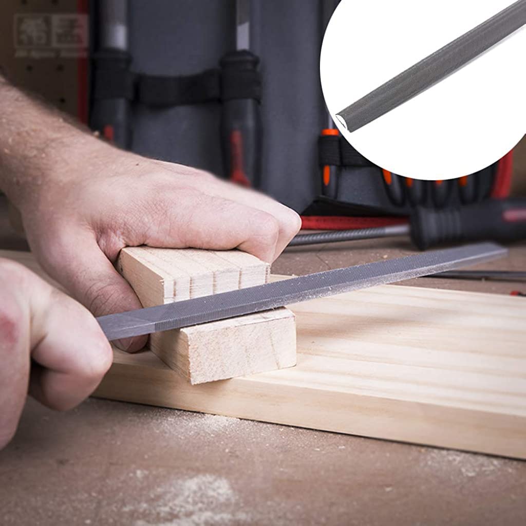 Supvox® 17Pcs File Tools Set with Portable Bag, Premium Grade T12 Drop Forged Alloy Steel File Tools, 4Pcs Precision Large File and 12Pcs Needle Files&1 brush, for Metal Jewelry Engraving Crafts Tool