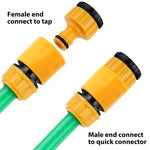 12Pcs Hose Pipe Connectors with Garden Hose Nozzle for Tap & Garden Hose, 5 Hose Quick Connector, 1 Hose Waterstop Connector, 2 Double Male & 2 Hose Connector for Car Wash Garden Irrigation
