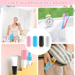 HASTHIP® 8-Pack Silicone Sleeves for Travel Bottles