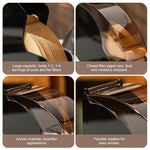 HASTHIP® Coffee Paper Filter Holder #1#2#4 Paper Filter Capacity Holder Cone Coffee Filter Paper Holder Storage Dispenser with Dustproof Lid for 100Pcs Cone Coffee Filters