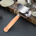 HASTHIP Stainless Steel Dumpling Maker for Wrappers and Pastries featuring Dough Cutter Roller | Easy to Clean Kitchen Tool