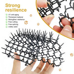HASTHIP Cat Scat Mats for Furniture and Garden with Honeycomb Spiked Surface 20x15cm | Reusable Deterrent