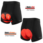 Proberos® Cycling Shorts for Men & Women with 3D Gel Padded, Sillicone and Foam Padded Underwear for Cycling, Anti-Slip Leg Grips and Sweat Resistant Bike Shorts(XL)