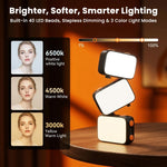 HASTHIP LED Fill Light for DJI Osmo Pocket 3, 3-Color Dimmable Camera Light Only