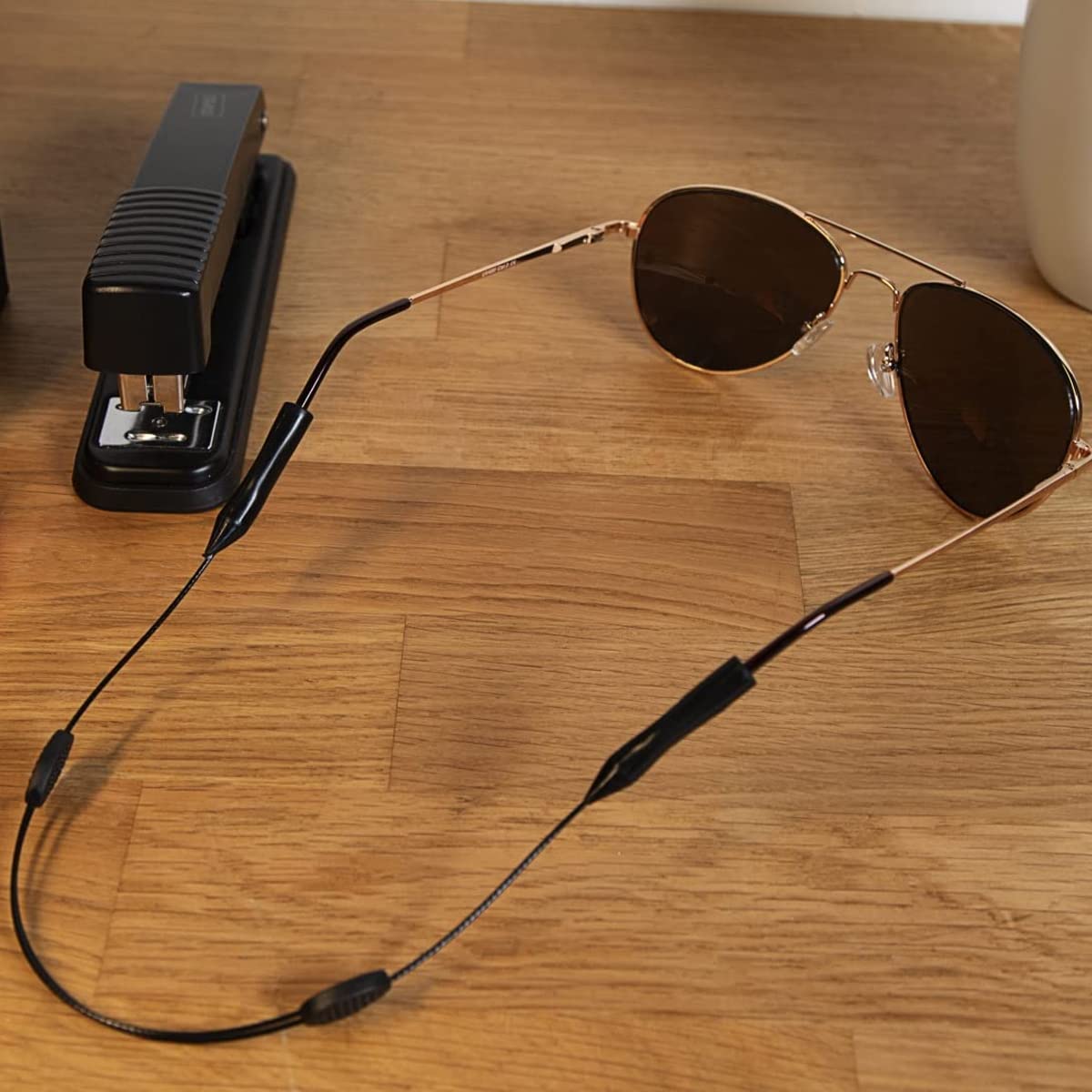 3pcs Adjustable Eyeglasses Straps, Anti-Slip No Tail Glasses Strap Retainer, Sports Sunglasses Strap, Silicone Eyewear String Holder Chain for Women Men Boy Girl