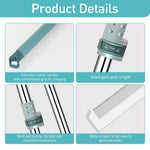 HASTHIP Wiper Mop for Floor Cleaning with 19.6 in Blade and 180° Rotatable Handle | Silicone Floor Wiper