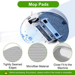 HASTHIP Replacement Parts for Dreame D10 Plus Gen 2 Vacuum | 12Pcs Kit with Brushes and Filters