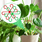 HASTHIP Flower Support Spider Clips for Peonies and Tomatoes with 6 Leg Rings 8pcs 4 Sizes