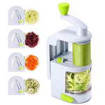 HASTHIP Vegetable Spiralizer for Healthy Meals with 4 Adjustable Blades and Suction Cup Base