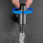 HASTHIP Washing Machine Tap for Laundry Use with Universal 1/2 inch Connector and Full Metal Design