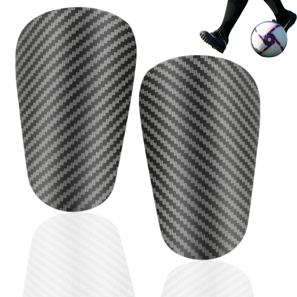 HASTHIP® Proberos Mini Football Shin Pads for Kid, Master Edition Shinguards Games Matches, Training, Basketball, Baseball, Cycling, Light Weight y Transpirable Guard (S)