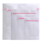 HASTHIP Mesh Laundry Bags for Washing Machine with Zipper Closure 5pcs 23x30–60x60cm