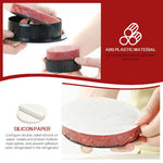 HASTHIP Stuffed Burger Press for Homemade Patties with 100 Non Stick Papers | Food Grade ABS Mold