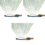 HASTHIP Garden Sprinkler for Lawn and Agriculture with 180° Rotation and 8–10m Coverage | 3 PCS Adjustable Irrigation System