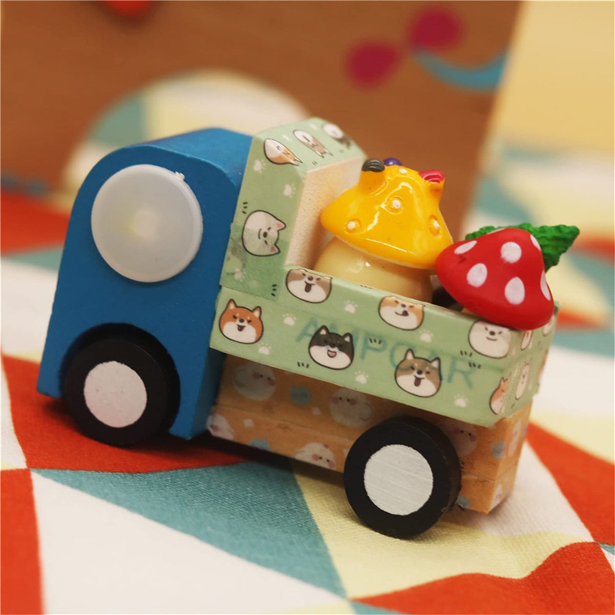 HASTHIP Washi Tape Set for Arts and DIY Crafts with 18 Rolls 3 m Cute Cartoon Design | Removable and Restickable Decorative Tape