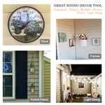 HASTHIP 5Pcs Heavy Duty Flowerpot Hooks, 304 Stainless Steel Vinyl Siding Hooks, No-Hole Siding Hanging Clips Hanger for Vinyl Siding Decor, Wreaths, Tools, Garland, Lights, Outdoor