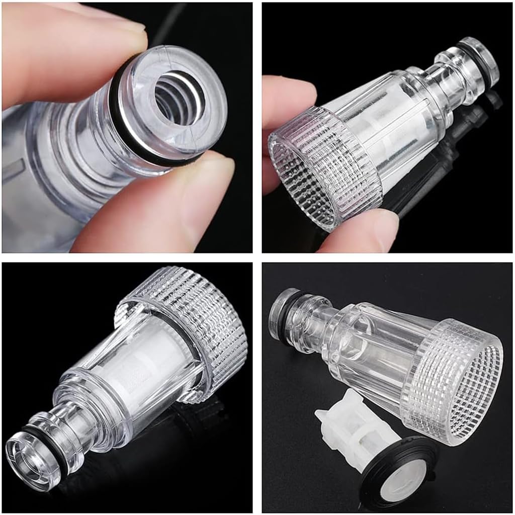 HASTHIP Quick Connector for Pressure Washer with 3/4 in Water Filter | Fits Bosch and JPT
