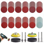HASTHIP® 248Pcs 2 Inch Sanding Discs Pad Kit, Die Grinder Rotary Sander Attachment for Drill, 60-3000 Grit, High Quality for Wood, Metal, Automotive Detailing, Polishing & Finishing
