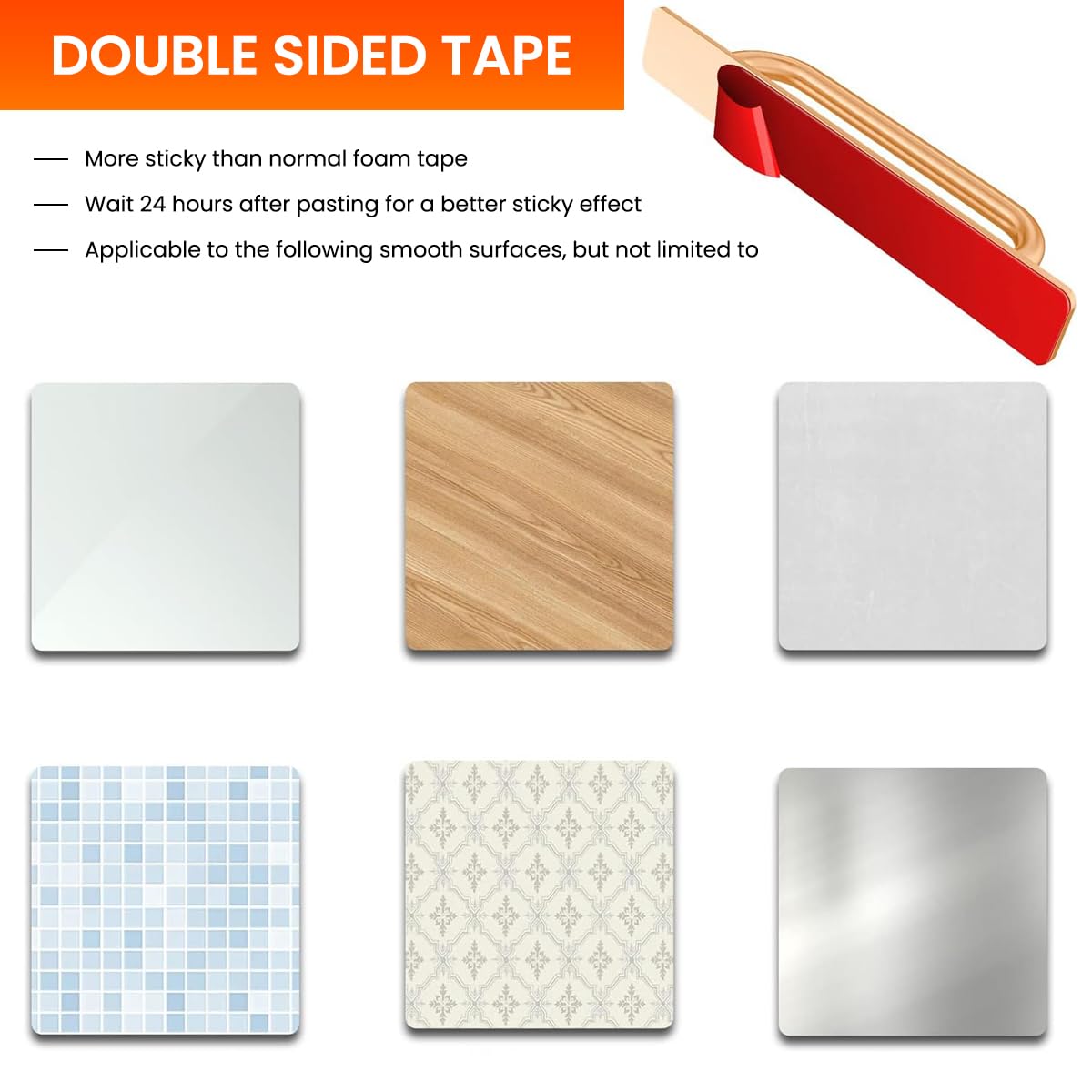 HASTHIP Closet Door Bar Handles for Cabinets and Drawers featuring No Drill Adhesive 8.2 in Golden Aluminum Design