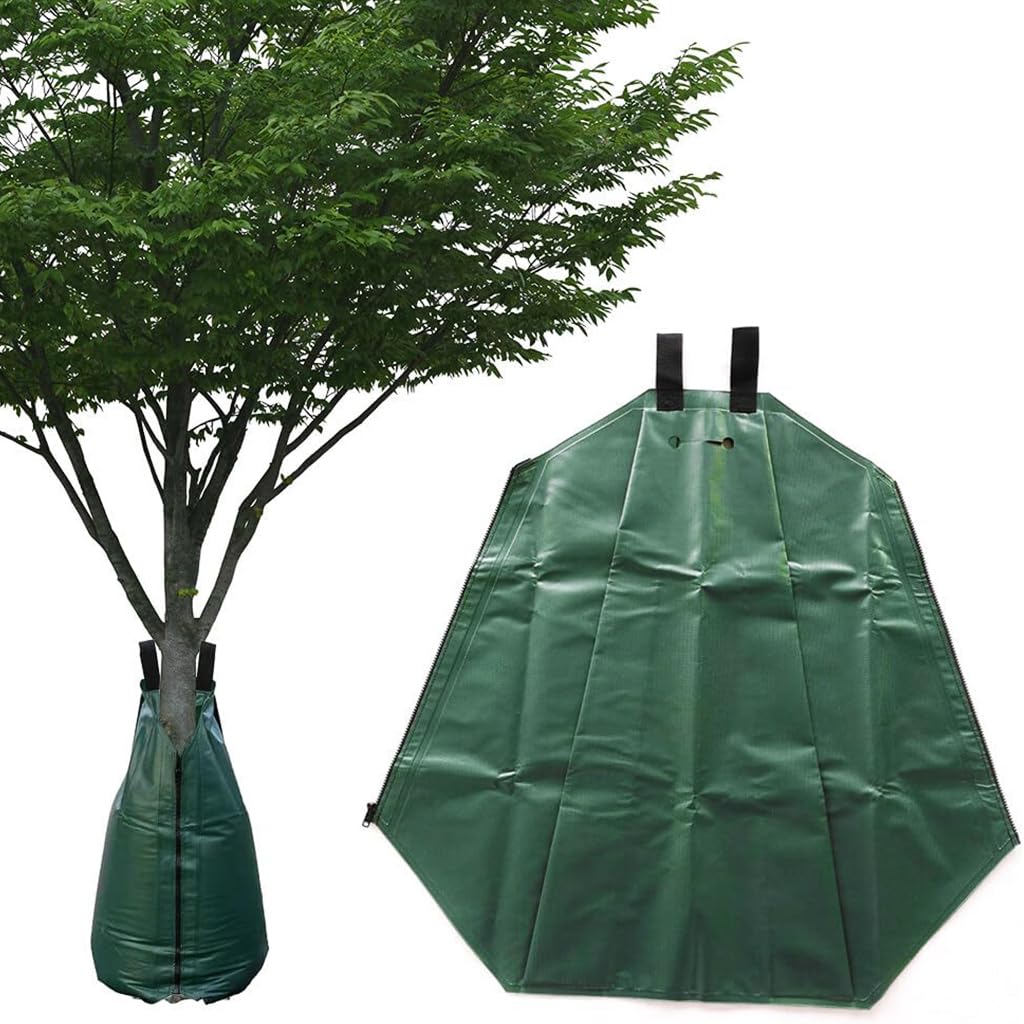 HASTHIP Tree Watering Dropper Bag for Trees and Shrubs featuring 75L Capacity and PE UV‑Resistant Material | Slow Release Hydration System